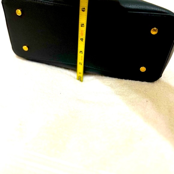 NWT Authentic Matmazel Designed 5 pockets black hand bag . - Picture 10 of 11